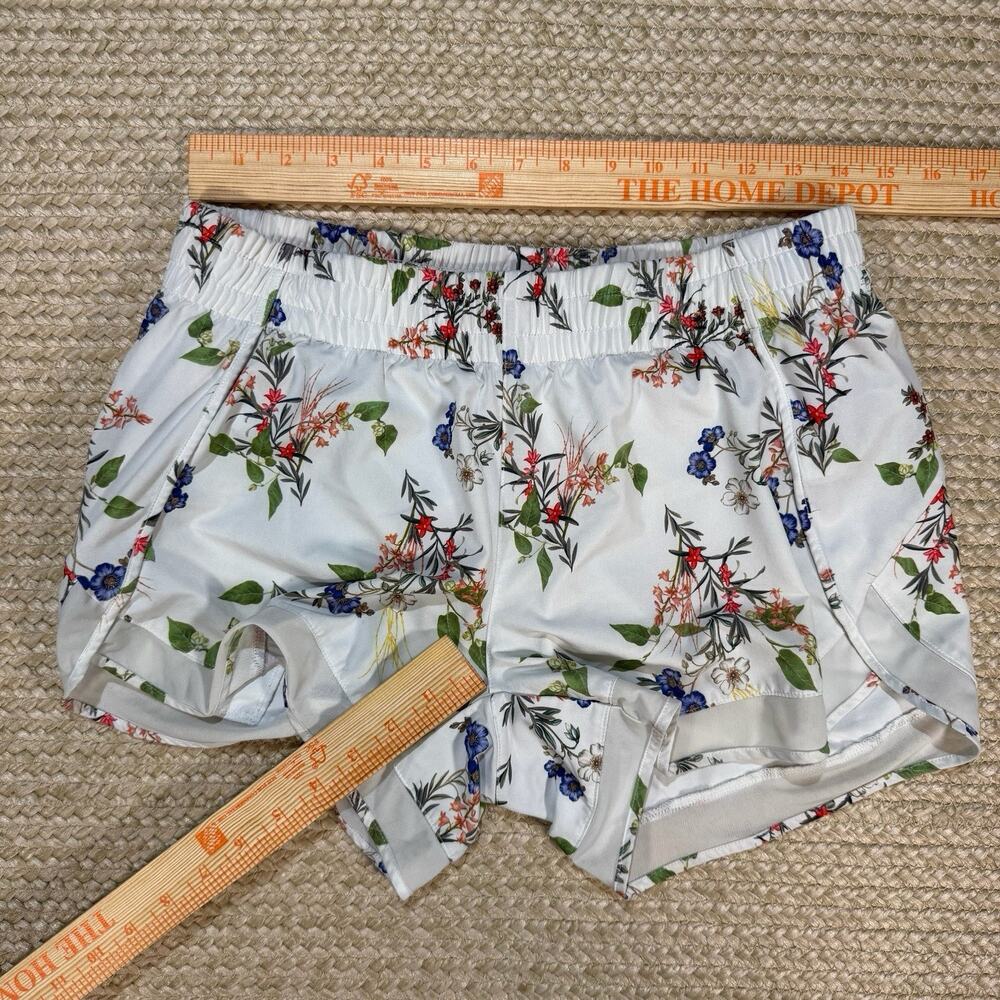 Athleta Floral Print Running Shorts Women’s Size Medium EUC - Picture 6 of 6